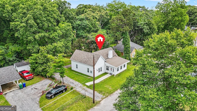 6802 Ida St, Lithonia, GA 30058 - view from above of property