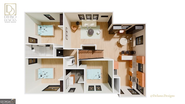 458 Shannon Dr SW, Atlanta, GA 30310 - floor plan / room layout