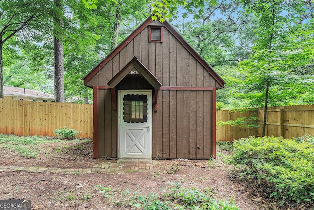 3431 Alcan Way, Tucker, GA 30084 - view of shed with a fenced backyard