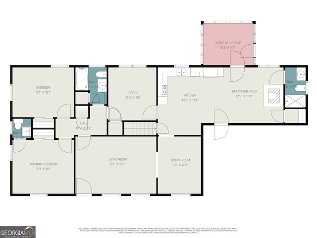 3431 Alcan Way, Tucker, GA 30084 - property floor plan