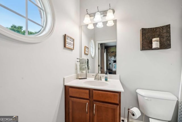 1858 Preserve Way, Atlanta, GA 30341 - half bathroom featuring toilet and vanity