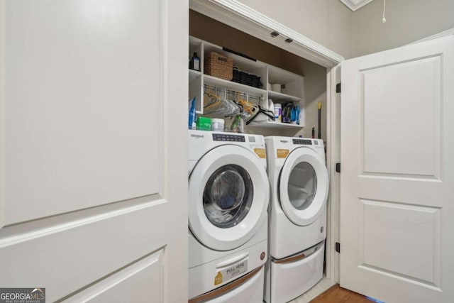 1858 Preserve Way, Atlanta, GA 30341 - laundry room with independent washer and dryer