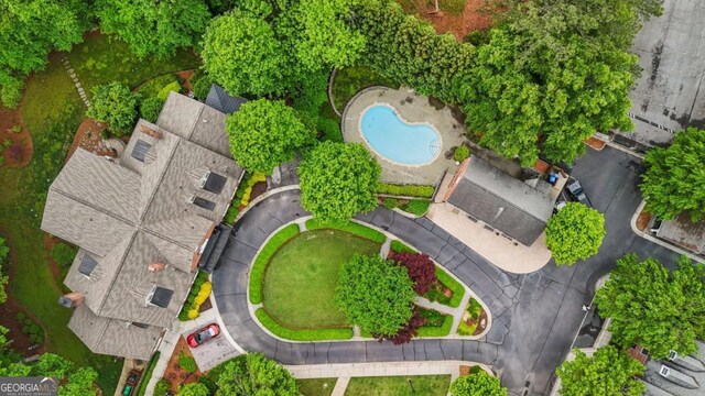 1858 Preserve Way, Atlanta, GA 30341 - bird's eye view of a pool area