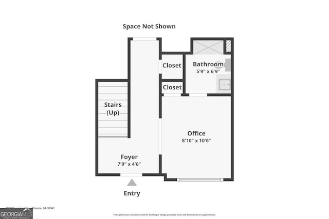 1858 Preserve Way, Atlanta, GA 30341 - floor plan / room layout