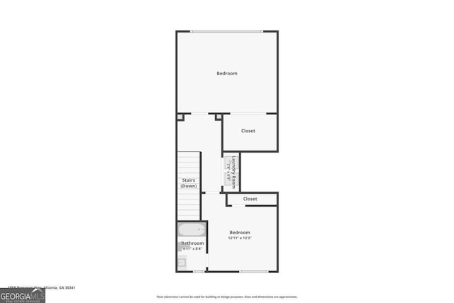 1858 Preserve Way, Atlanta, GA 30341 - home floor plan