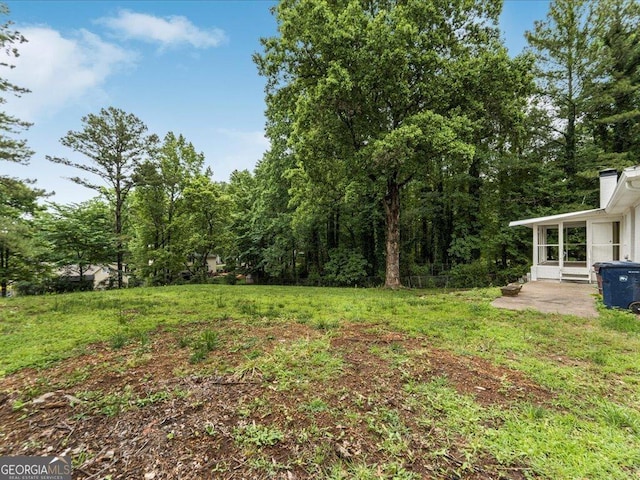 1110 Upper Hembree Rd, Roswell, GA 30076 - view of yard with a patio