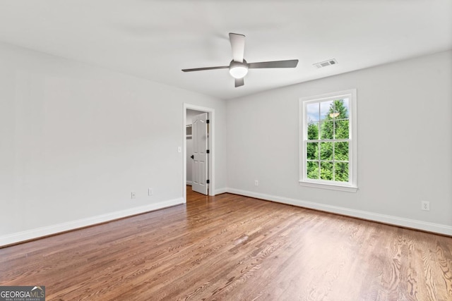 590 Arthur Rd, Canton, GA 30115 - empty room featuring wood finished floors and ceiling fan