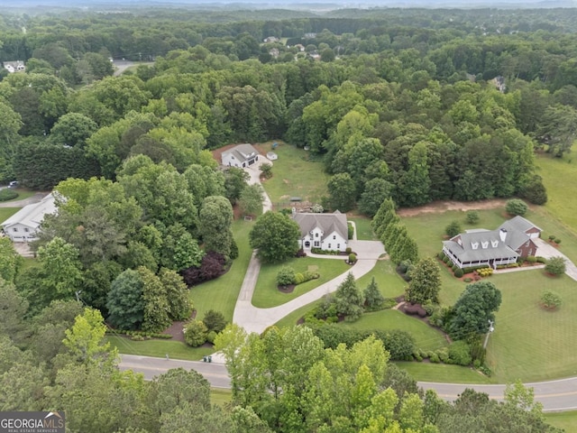 590 Arthur Rd, Canton, GA 30115 - drone / aerial view of a heavily wooded area
