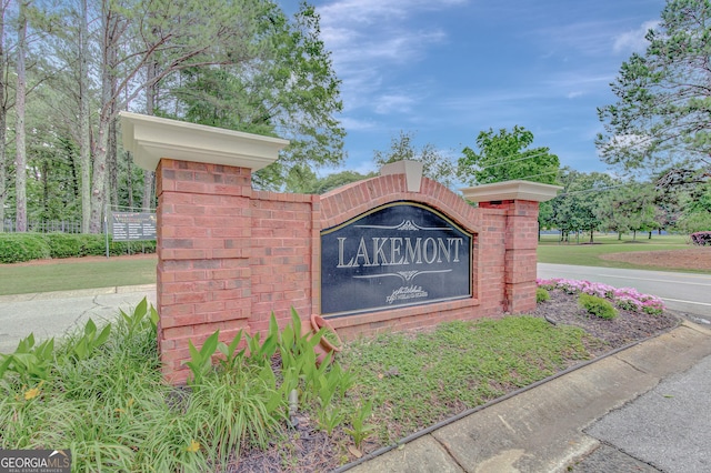 165 Hidden Lake Dr, Fayetteville, GA 30215 - view of community sign
