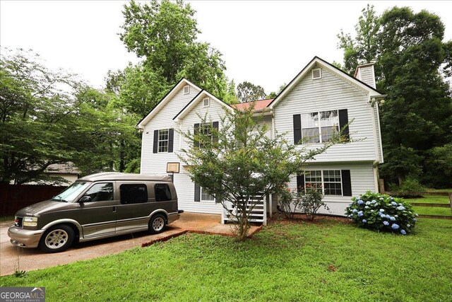 236 Hiram Sudie Rd, Dallas, GA 30157 - view of front facade featuring a chimney