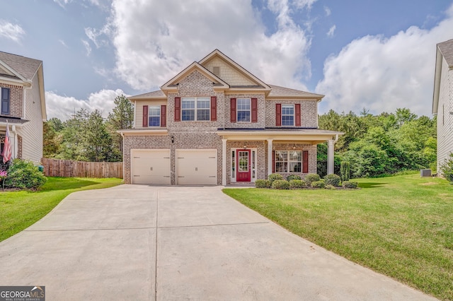 31 Blarneystone Way, Adairsville, GA 30103 - craftsman-style house featuring brick siding, a garage, and concrete driveway