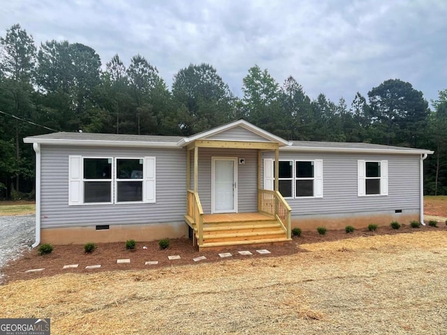 429 Avant Rd, Eatonton, GA 31024 - view of front of property featuring crawl space