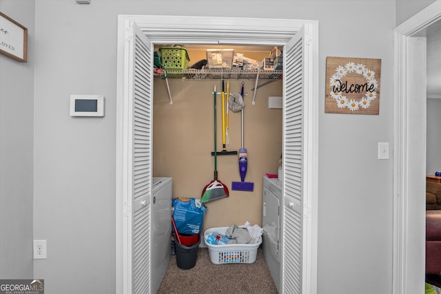 1055 Wrens Hwy, Thomson, GA 30824 - closet with separate washer and dryer