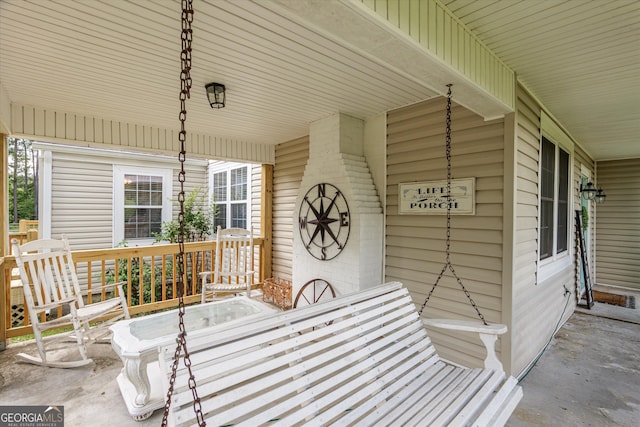 1055 Wrens Hwy, Thomson, GA 30824 - view of covered porch
