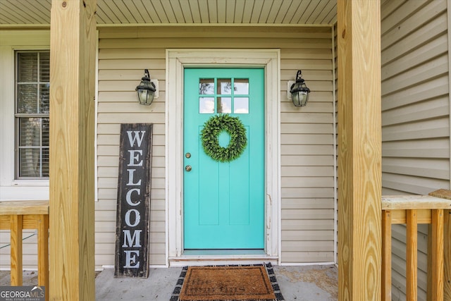 1055 Wrens Hwy, Thomson, GA 30824 - view of exterior entry with a porch