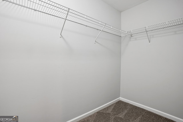 2840 Brookford Ln SW, South Fulton, GA 30331 - walk in closet featuring dark carpet