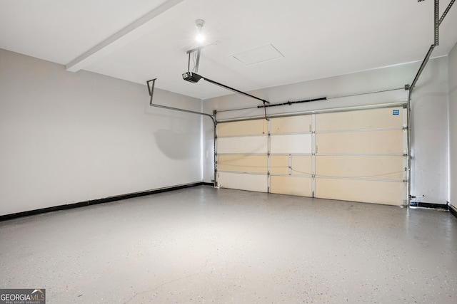 2840 Brookford Ln SW, South Fulton, GA 30331 - garage featuring a garage door opener and baseboards