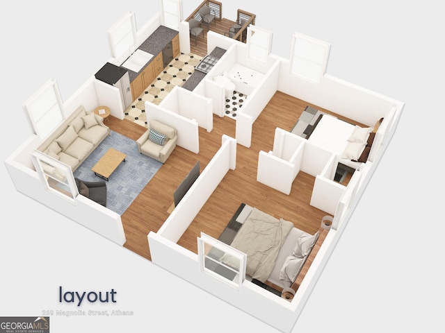 269 Magnolia St, Athens, GA 30606 - view of room layout