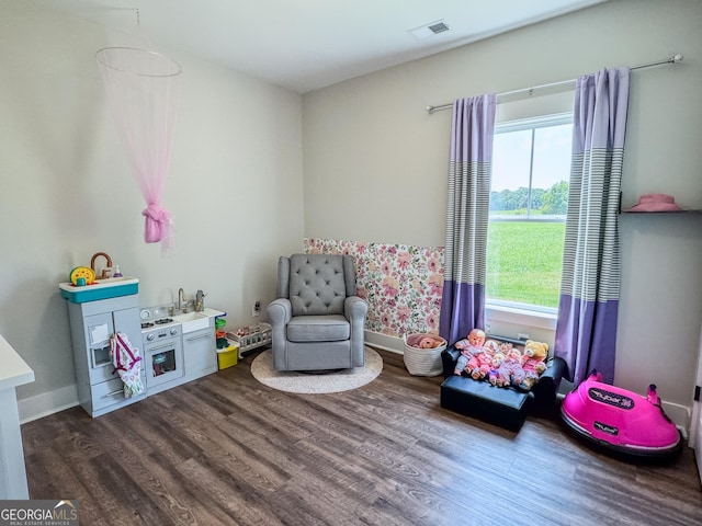 2980 Hd Atha Rd, Covington, GA 30014 - playroom featuring wood finished floors