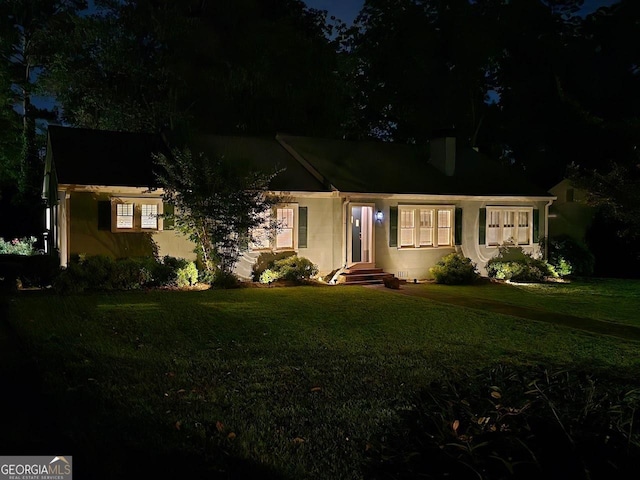 142 Griffin Dr, Carrollton, GA 30117 - single story home featuring a lawn and a chimney
