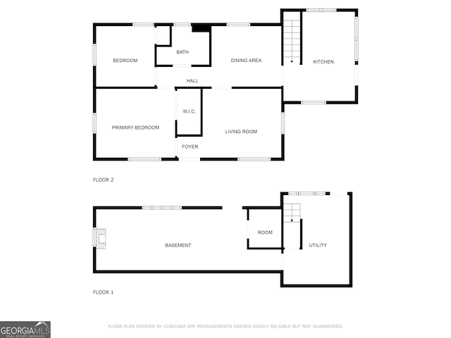 574 Lakeview Dr, Gainesville, GA 30501 - property floor plan