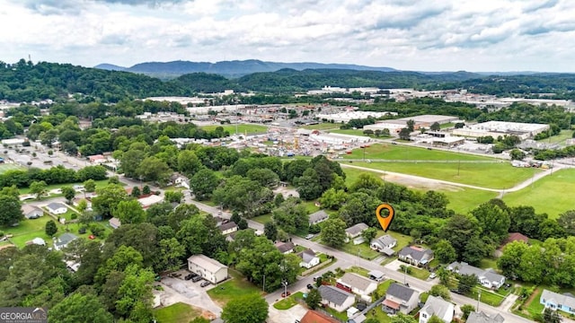 717 Morningside Dr, Dalton, GA 30721 - drone / aerial view of a mountain backdrop