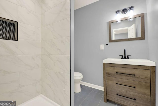 717 Morningside Dr, Dalton, GA 30721 - full bath with vanity and tile patterned flooring