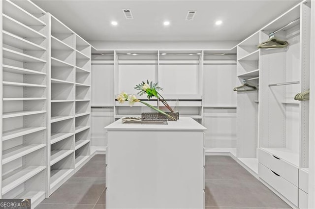 8610 Sentinae Chase Dr, Roswell, GA 30076 - spacious closet with dark tile patterned flooring