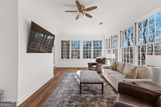 135 Mill Race Rd, Thomaston, GA 30286 - sunroom featuring baseboards, healthy amount of natural light, wood finished floors, and a wooden deck