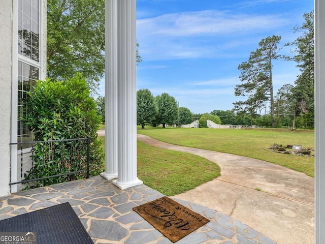 474 N Rover Rd, Williamson, GA 30292 - view of grassy yard