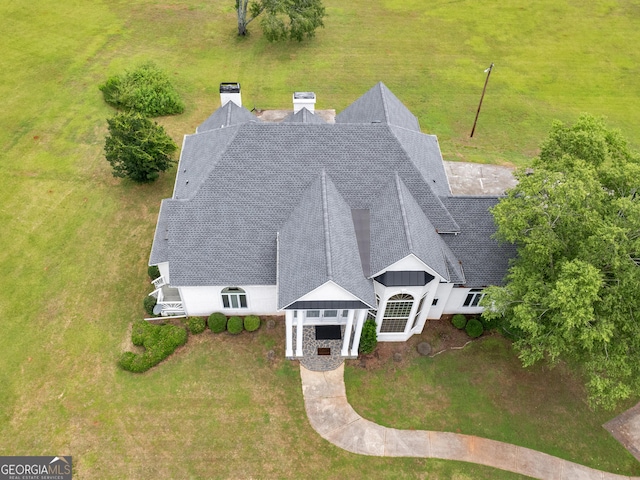 474 N Rover Rd, Williamson, GA 30292 - view from above of property