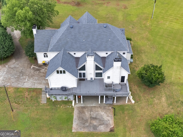 474 N Rover Rd, Williamson, GA 30292 - view from above of property