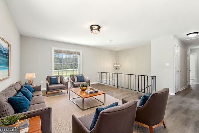 1483 Madison Rd, Monticello, GA 31064 - living area with wood finished floors and baseboards
