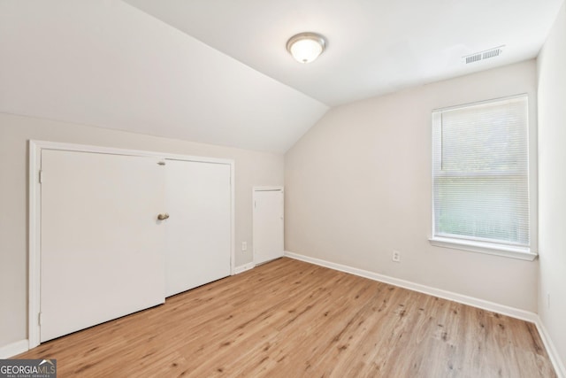 1177 Arlington Ave SW, Atlanta, GA 30310 - bonus room with light wood-type flooring, lofted ceiling, and baseboards