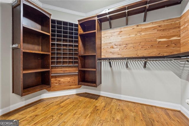 1451 Tappan Spur Dr, Watkinsville, GA 30677 - walk in closet with wood finished floors