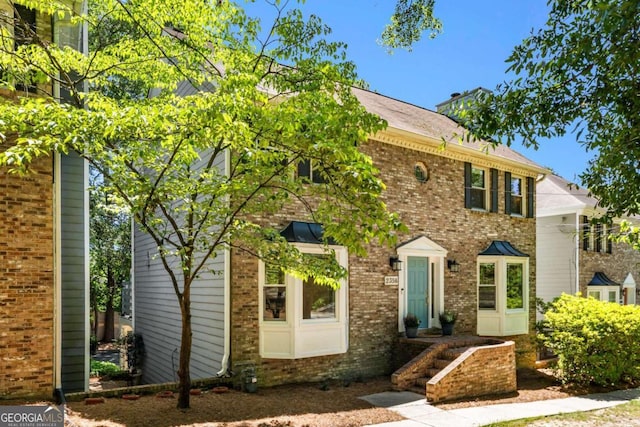 2356 Defoors Ferry Rd NW, Atlanta, GA 30318 - view of front of house with brick siding