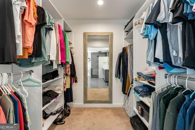 2356 Defoors Ferry Rd NW, Atlanta, GA 30318 - spacious closet with light carpet
