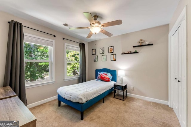 2356 Defoors Ferry Rd NW, Atlanta, GA 30318 - bedroom featuring baseboards, carpet, and a closet