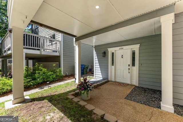 2356 Defoors Ferry Rd NW, Atlanta, GA 30318 - entrance to property with a porch