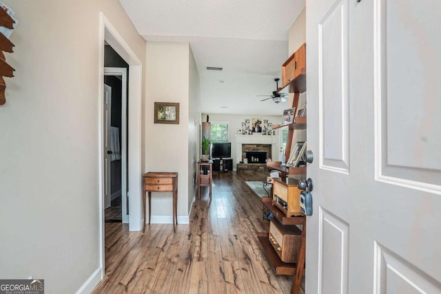 287 Jeremy Dr, Colbert, GA 30628 - corridor featuring light wood-style floors and baseboards