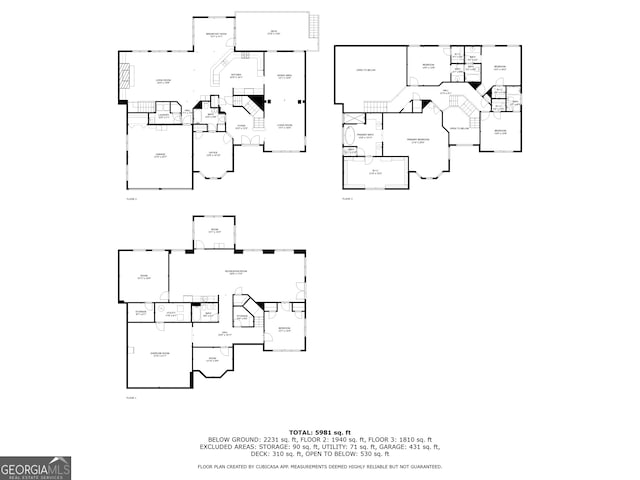 3495 Mill Bridge Dr, Marietta, GA 30062 - floor plan / room layout