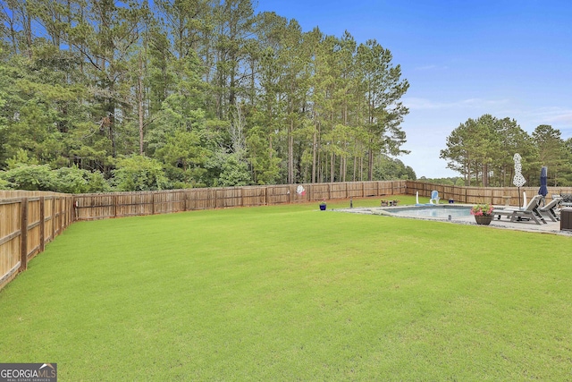 390 Cushing St, Senoia, GA 30276 - view of yard with a patio