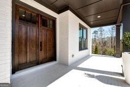 320 Dodd Ln, Alpharetta, GA 30005 - view of porch