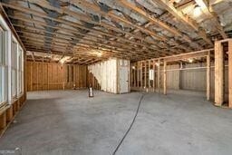 320 Dodd Ln, Alpharetta, GA 30005 - miscellaneous room with concrete flooring