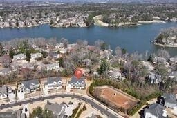 320 Dodd Ln, Alpharetta, GA 30005 - aerial view of property's location featuring a large body of water