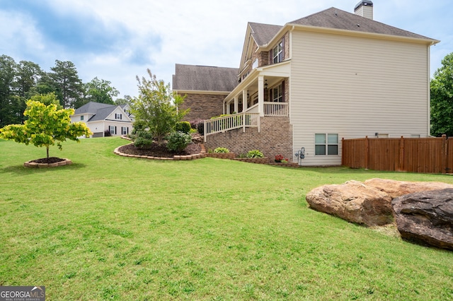 6585 Canyon Cv, Cumming, GA 30028 - view of yard