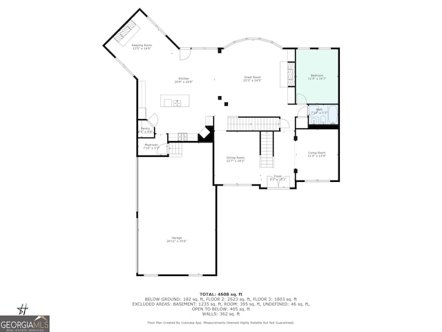 6585 Canyon Cv, Cumming, GA 30028 - view of home floor plan
