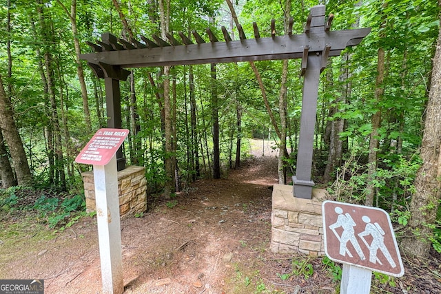 6585 Canyon Cv, Cumming, GA 30028 - exterior view of a forest