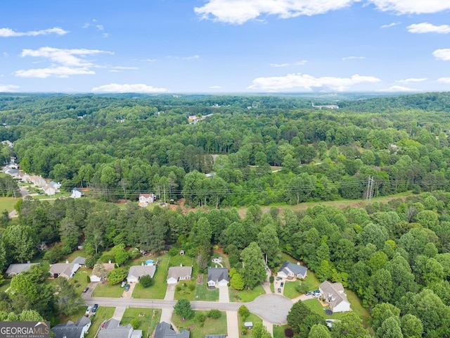 7277 Plum Creek Dr, Gainesville, GA 30507 - drone / aerial view of a forest