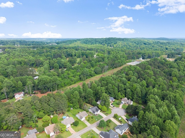7277 Plum Creek Dr, Gainesville, GA 30507 - aerial view of a heavily wooded area